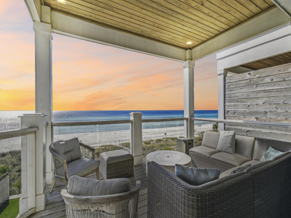 Gulf Front Seven Bedroom Vacation Home with Pool & SPA